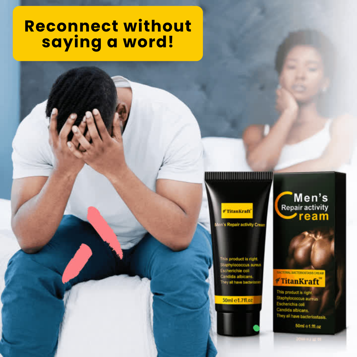 (Discreet Packaging)TitanKraft™ | Up to 4 inches More and 2 Hours of Unstoppable Power!