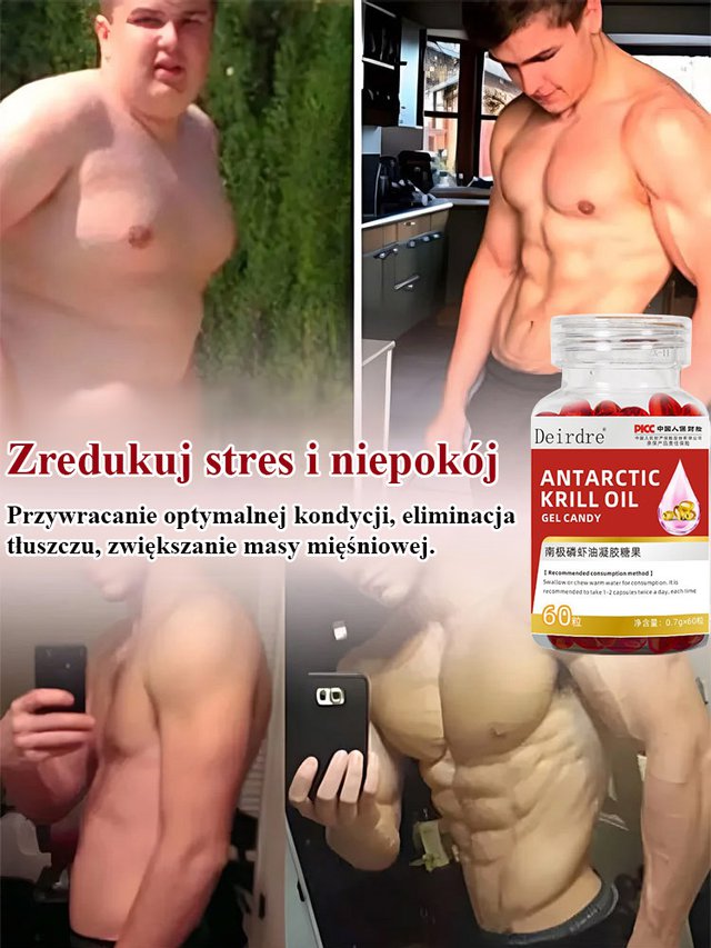 Skoncentrowane kapsułki zdrowotne z astaksantyną