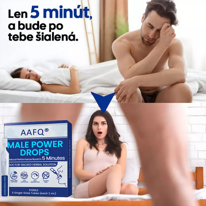 (Diskrétne balenie)AAFQ® Kvapky Mužskej Vitality – Verzia 2025: Vaše Tajomstvo vo Vrecku*