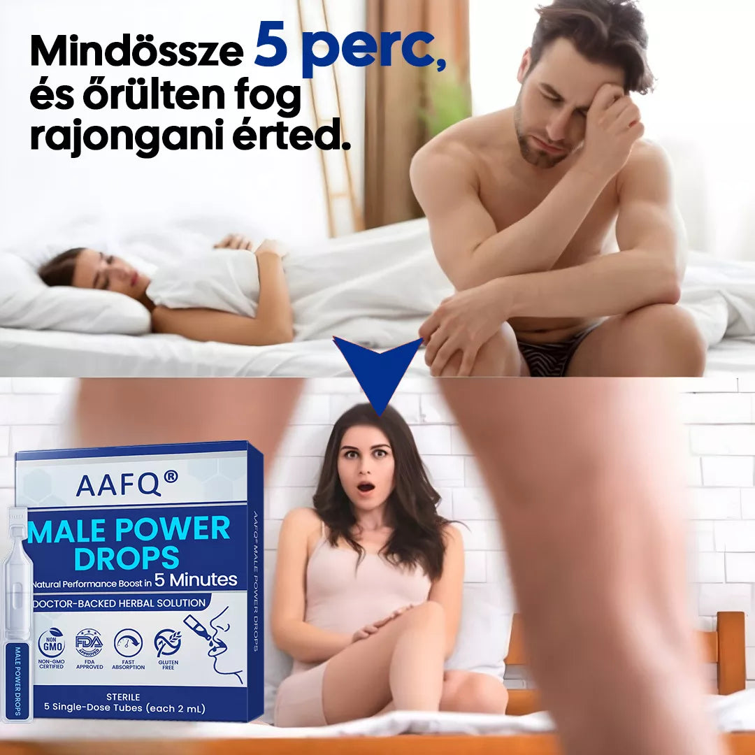 (Diszkrét szállítás)AAFQ® Férfi Vitalitás Cseppek - 2025 Frissített Változat: Az Ön Zsebben Rejlő Titka*