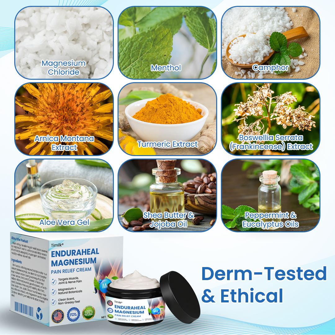 Magnézium krém izom- és ízületi fájdalmakra