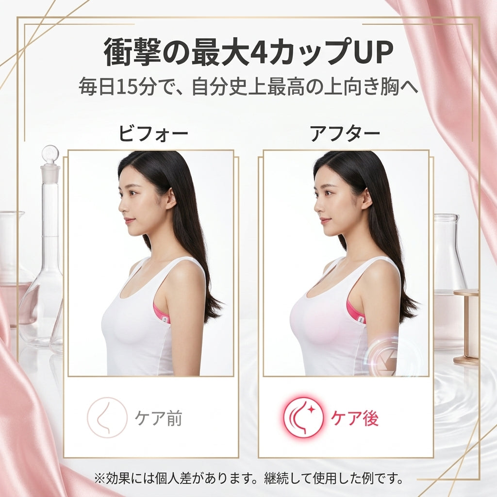 スマートマッサージャー「Fountain Berry」 バストアップ・美形サポート – 最大4カップアップ実現！