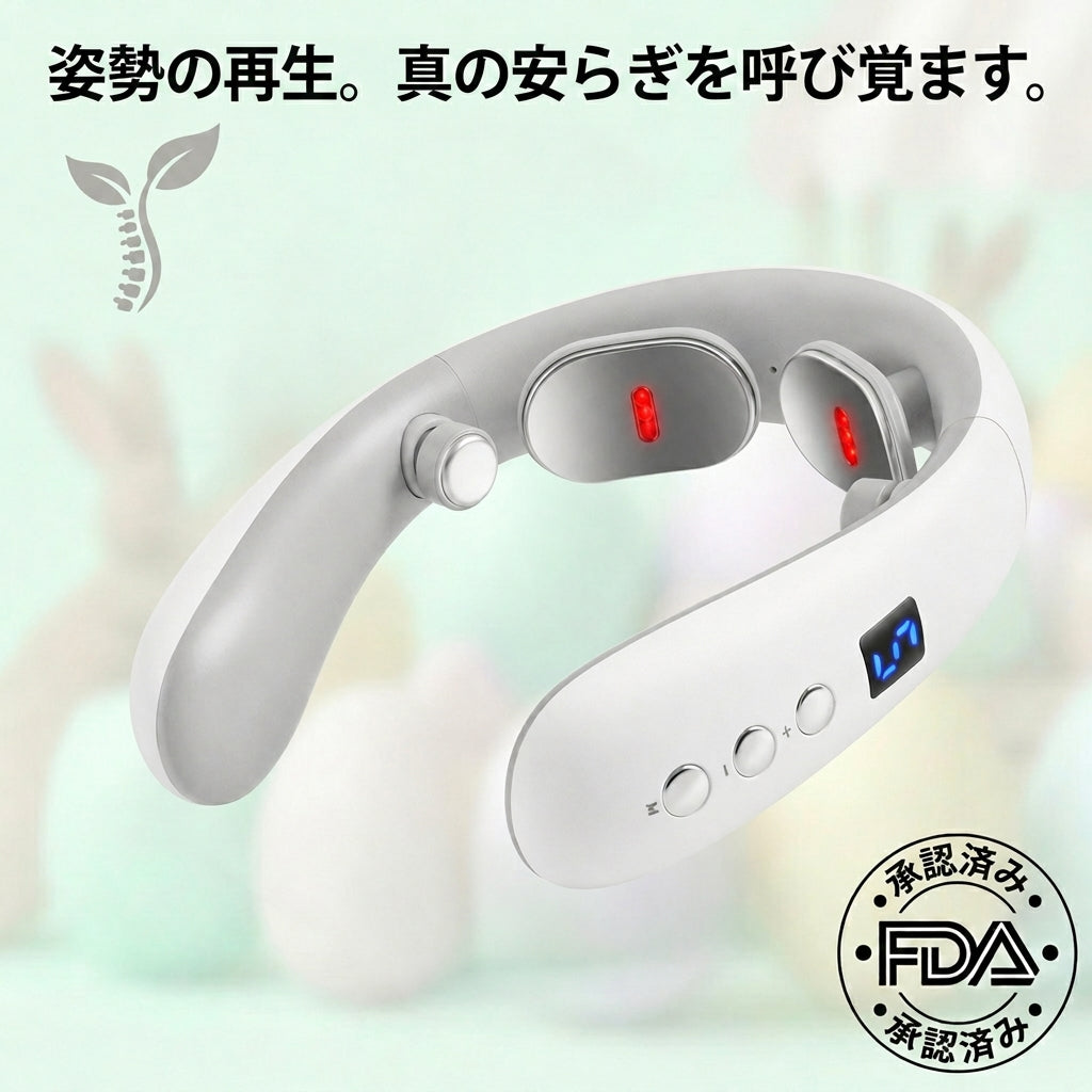 Fountain Berry™ ネックマッサージャー | ご自宅でできる首の張りケア