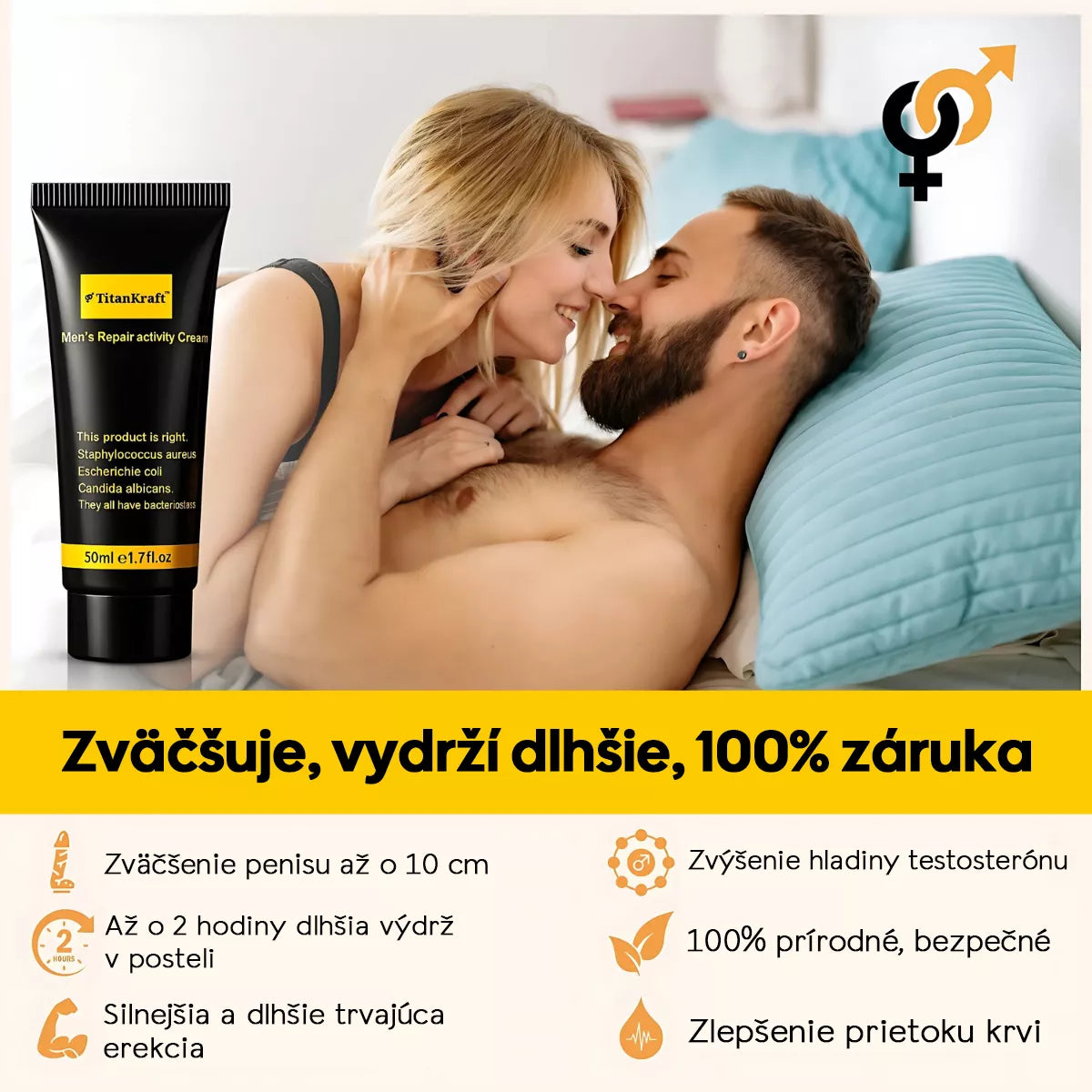 (Diskrétne balenie)TitanKraft™ | Zväčšenie Až O 10 cm A Výkon Až 2 Hodiny!