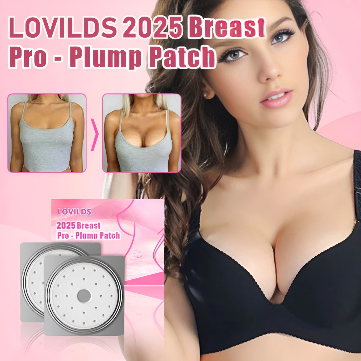 LOVILDS™ 2025 Breast Pro - Plump Patch🌸💖(⏰Limited time discount last 30 minutes⏰)