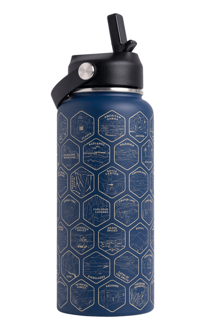Lets Wander™ National Parks Water Bottle + Stickers