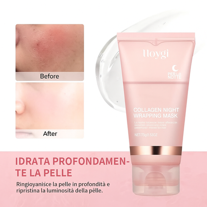 Skyncare Koreana Notturna | Rinnova la pelle mentre dormi, riducendo rughe e idratando in profondità per una pelle luminosa.