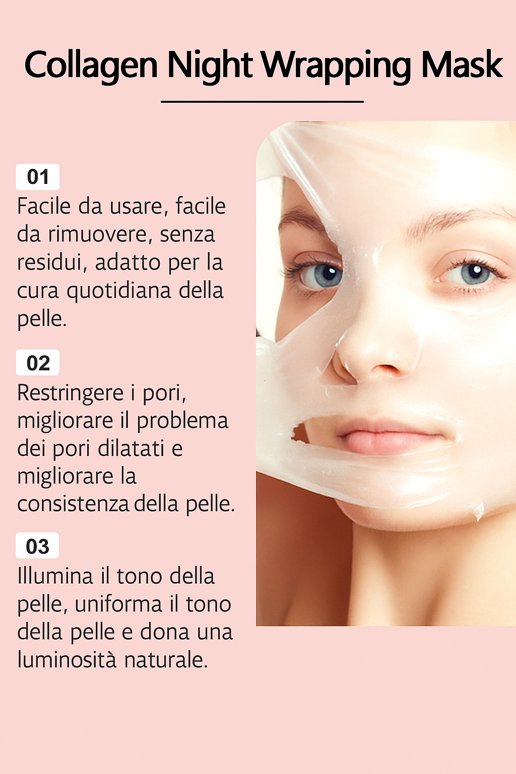 Skyncare Koreana Notturna | Rinnova la pelle mentre dormi, riducendo rughe e idratando in profondità per una pelle luminosa.