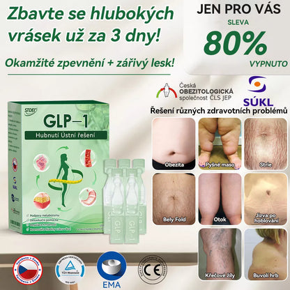 🌿 Oficiální obchod ČR | STDEI® GLP-1 8-v-1 Fit &amp; Vital Řešení (Jednou denně, viditelné změny za 7 dní) ✅ Obezita, kardiovaskulární zdraví, cukrovka, spánková apnoe, zdraví střev, problémy se klouby a další.