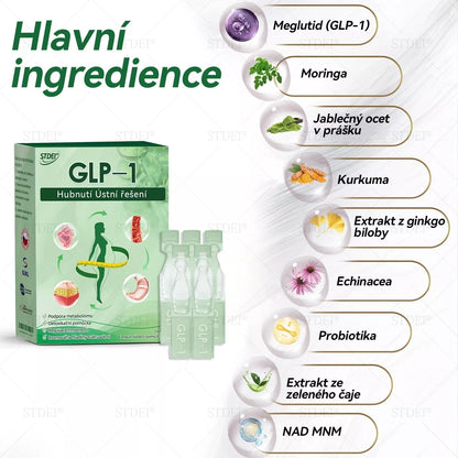 🌿 Oficiální obchod ČR | STDEI® GLP-1 8-v-1 Fit &amp; Vital Řešení (Jednou denně, viditelné změny za 7 dní) ✅ Obezita, kardiovaskulární zdraví, cukrovka, spánková apnoe, zdraví střev, problémy se klouby a další.