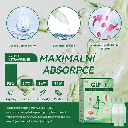 🌿 Oficiální obchod ČR | STDEI® GLP-1 8-v-1 Fit &amp; Vital Řešení (Jednou denně, viditelné změny za 7 dní) ✅ Obezita, kardiovaskulární zdraví, cukrovka, spánková apnoe, zdraví střev, problémy se klouby a další.