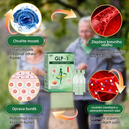 🌿 Oficiální obchod ČR | STDEI® GLP-1 8-v-1 Fit &amp; Vital Řešení (Jednou denně, viditelné změny za 7 dní) ✅ Obezita, kardiovaskulární zdraví, cukrovka, spánková apnoe, zdraví střev, problémy se klouby a další.