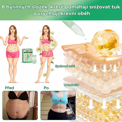 🌿 Oficiální obchod ČR | STDEI® GLP-1 8-v-1 Fit &amp; Vital Řešení (Jednou denně, viditelné změny za 7 dní) ✅ Obezita, kardiovaskulární zdraví, cukrovka, spánková apnoe, zdraví střev, problémy se klouby a další.