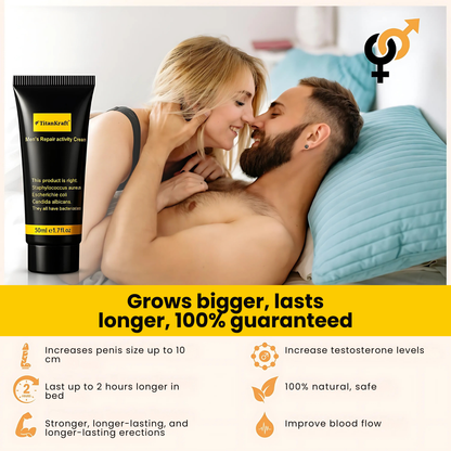 (Discreet Packaging)TitanKraft™ | Up to 4 inches More and 2 Hours of Unstoppable Power!