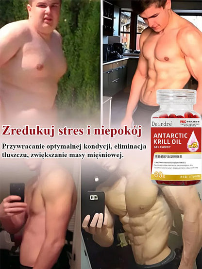 Skoncentrowane kapsułki zdrowotne z astaksantyną