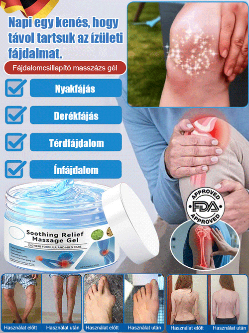 【Teljesen új frissítés】Testízületi masszázsápoló krém