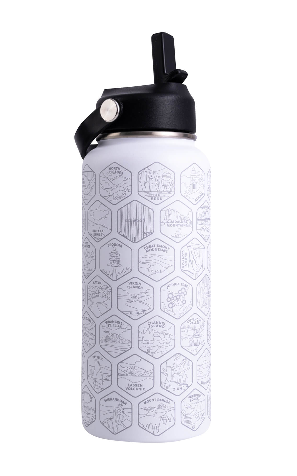 Lets Wander™ National Parks Water Bottle + Stickers