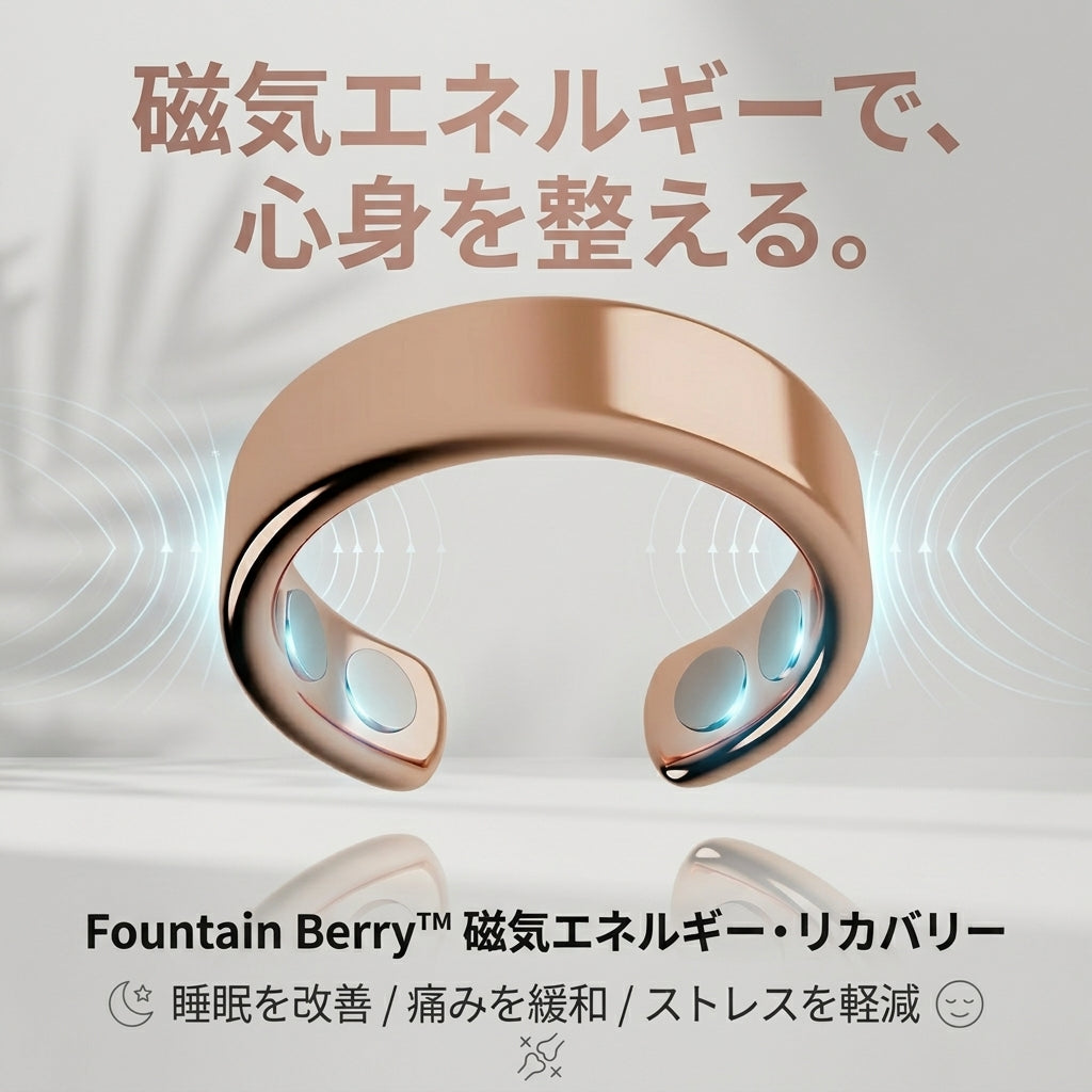 Fountain Berry™ – 磁場治療リング