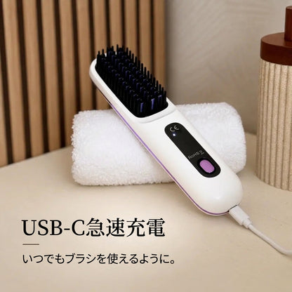 Fountain Berry™ – コードレス温風ブラシ