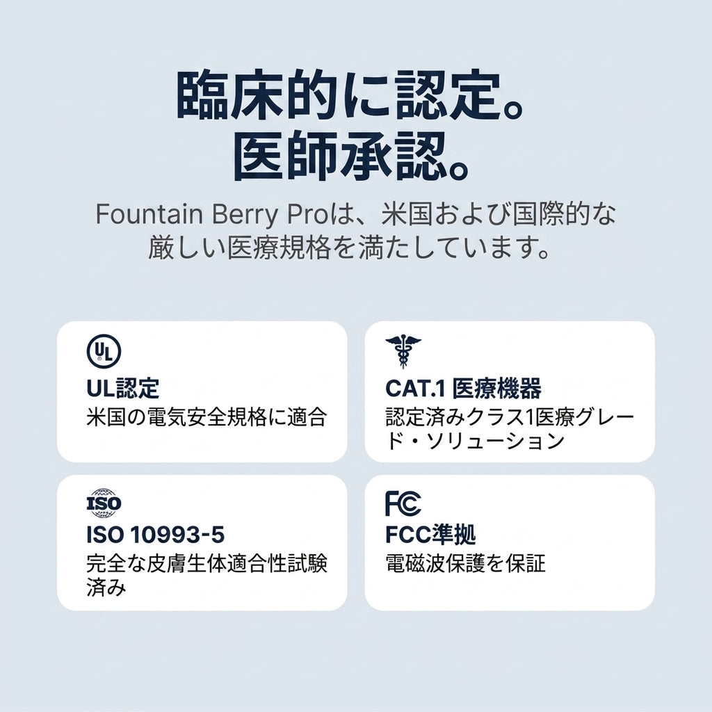 Fountain Berry Pro – いびきと睡眠時無呼吸を解消 - 「永久無料デバイス保証」