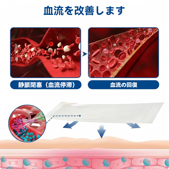 🇯🇵👨‍⚕️✅TAILEDEN® VeinEase マイクロニードルパッチ⚡すぐに実感、長く続く効果