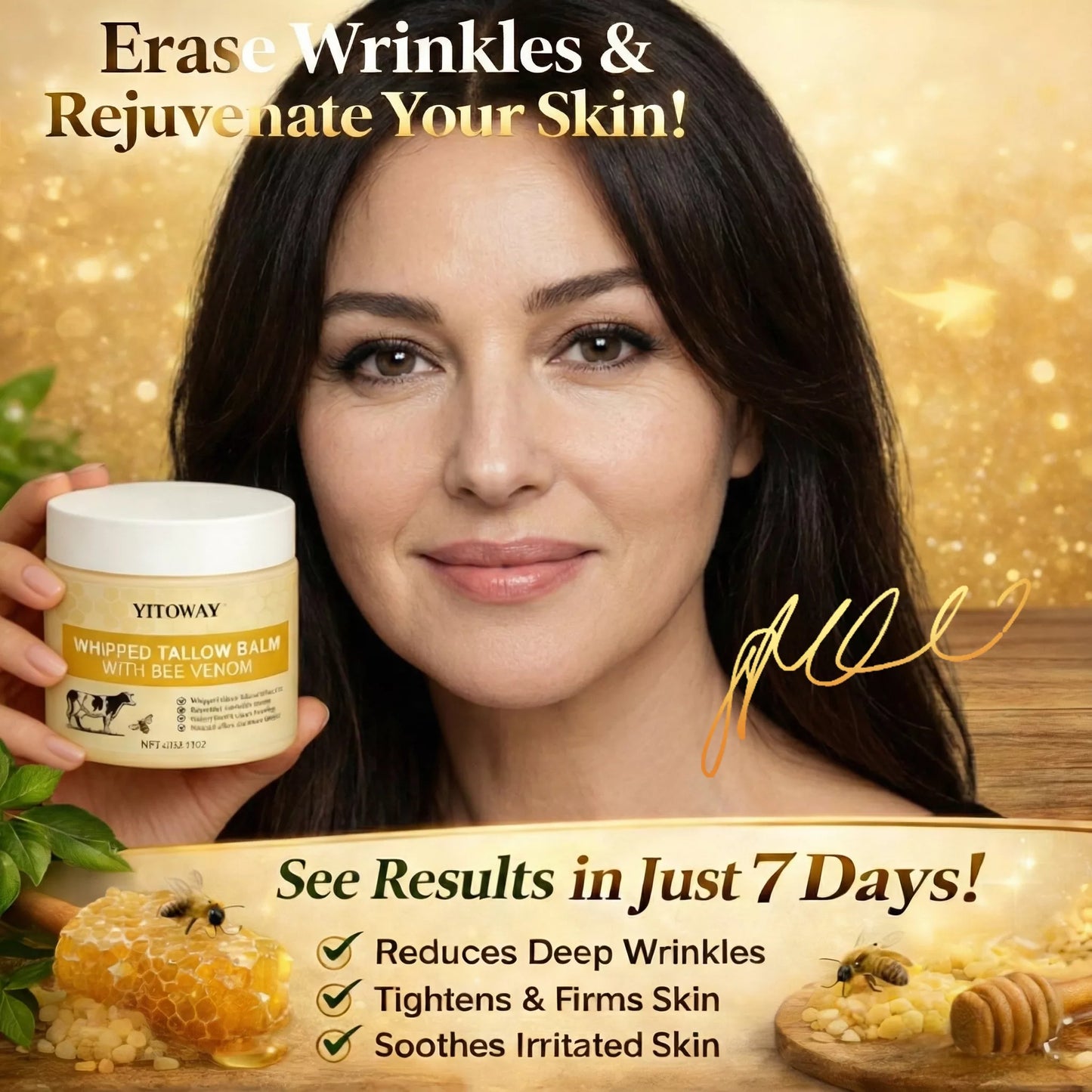 【𝐿𝑎𝑠𝑡 𝐷𝑎𝑦 𝑃𝑟𝑜𝑚𝑜𝑡𝑖𝑜𝑛 70% 𝑂𝐹𝐹】𝒀𝑰𝑻𝑶𝑾𝑨𝒀™ 𝑇𝑎𝑙𝑙𝑜𝑤 & 𝐵𝑒𝑒 𝑉𝑒𝑛𝑜𝑚 𝑅𝑒𝑝𝑎𝑖𝑟 𝐶𝑟𝑒𝑎𝑚（for acne, wrinkles, and damaged skin — steroid-free）
